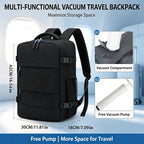 Vacuum Compression Travel Backpack — 20–35L