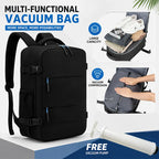 Vacuum Compression Travel Backpack — 20–35L