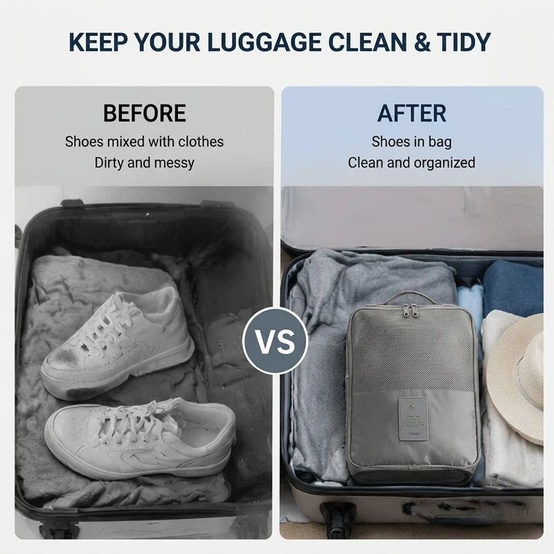 Waterproof Travel Shoe Bag