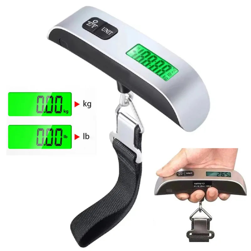 Digital Luggage Scale – 50kg / 110lb