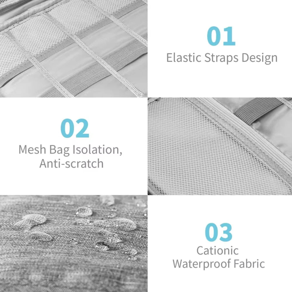 Travel Electronics Organizer Bag