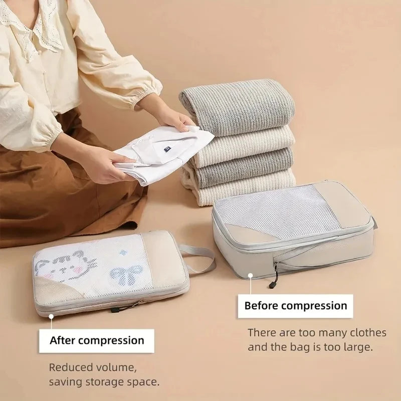 3-Piece Compression Packing Cubes
