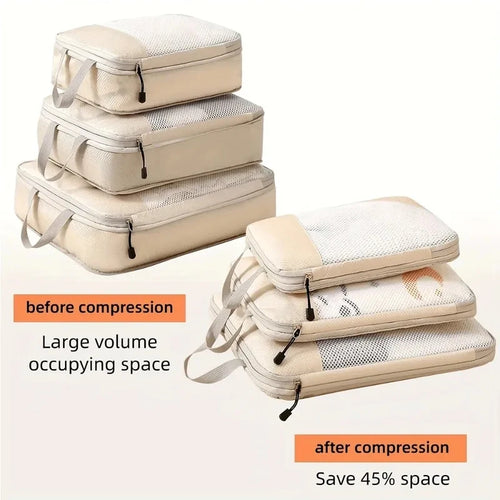 3-Piece Compression Packing Cubes