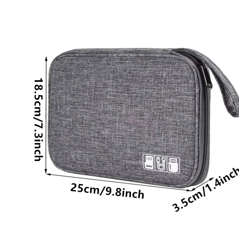 Travel Electronics Organizer Bag