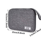 Travel Electronics Organizer Bag