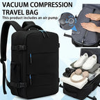 Vacuum Compression Travel Backpack — 20–35L